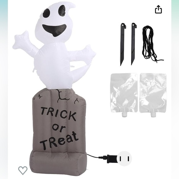 Inflatable Ghosts Tombstones Decoration 5Ft LED - Picture 4 of 4